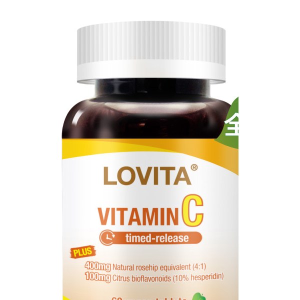 LOVITA 愛維他 長效緩釋型維他命C 1000mg 素食錠（60錠）